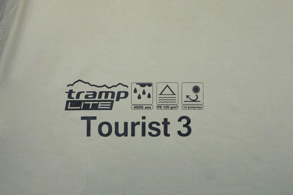 Изображение товара Палатка Tramp Tourist 3 V2 / TLT-002s (Sand)