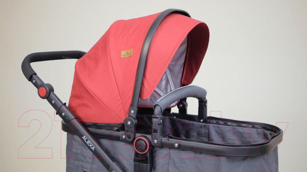 Изображение товара Детская универсальная коляска Lorelli Alexa 3 в 1 Opaline Grey Elephants / 10021292185