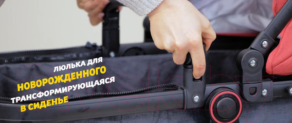 Изображение товара Детская универсальная коляска Lorelli Alexa 3 в 1 Opaline Grey Elephants / 10021292185