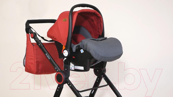 Изображение товара Детская универсальная коляска Lorelli Alexa 3 в 1 Opaline Grey Elephants / 10021292185