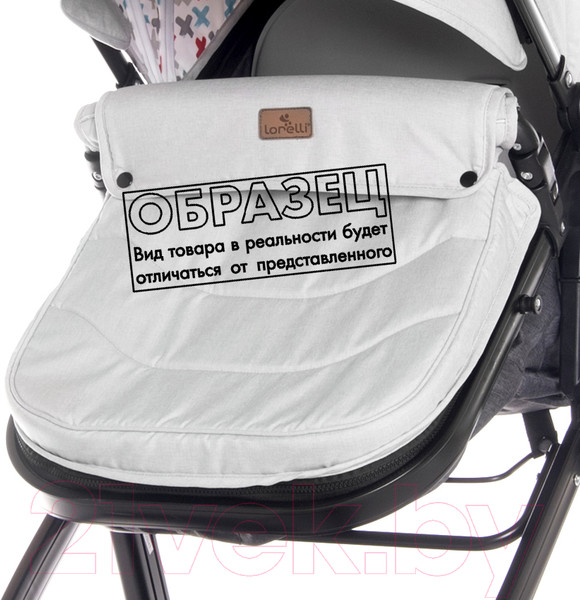 Изображение товара Детская универсальная коляска Lorelli Alexa 3 в 1 Opaline Grey Elephants / 10021292185