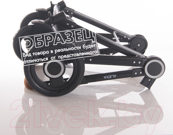 Изображение товара Детская универсальная коляска Lorelli Alexa 3 в 1 Opaline Grey Elephants / 10021292185