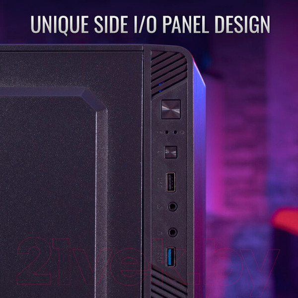 Изображение товара Корпус для компьютера AeroCool CS-106-S-BK-V1 (без БП)