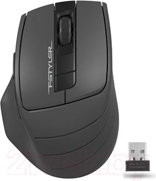 Изображение товара Мышь A4Tech Fstyler FG30S (серый)