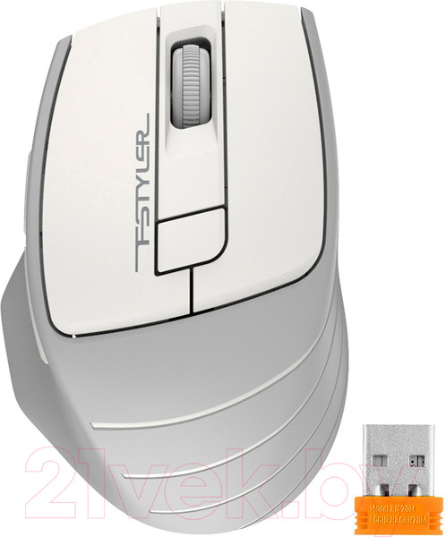 Изображение товара Мышь A4Tech Fstyler FG30S (белый/серый)