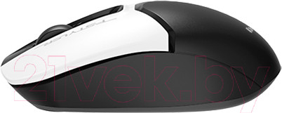 Изображение товара Мышь A4Tech Fstyler FG12 Panda (белый/черный)