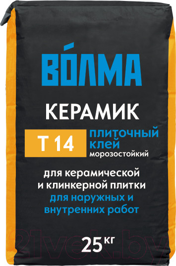 Изображение товара Клей для плитки Волма Керамик (25кг)