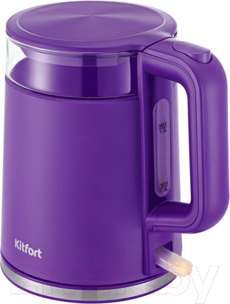 Изображение товара Электрочайник Kitfort KT-6124-1 (фиолетовый)