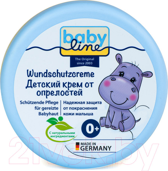 Изображение товара Крем под подгузник Babyline С миндальным маслом, пантенолом / 3001971 (150мл)