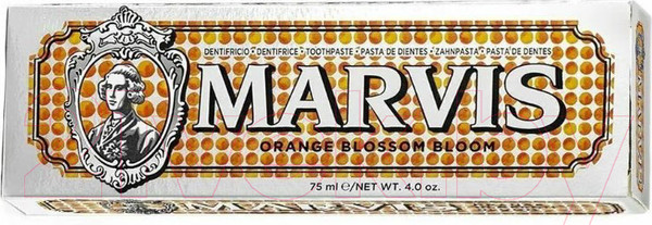 Изображение товара Зубная паста Marvis Цветок апельсина (75мл)