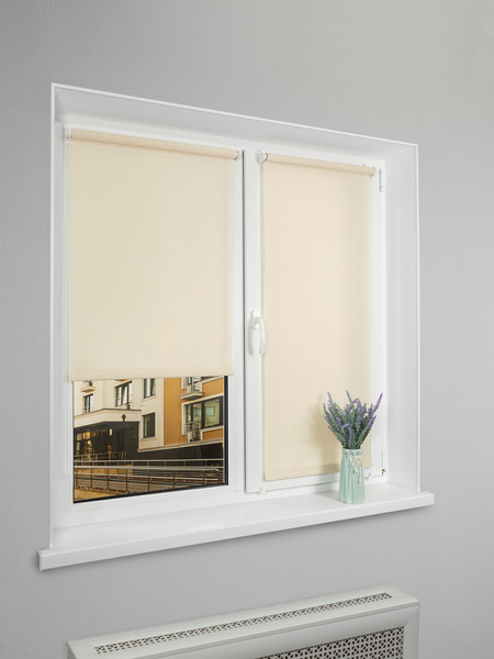 Изображение товара Рулонная штора Lm Decor Шайн LM 42-07 38x160 (молочный)