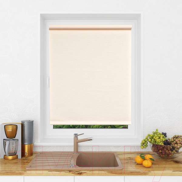 Изображение товара Рулонная штора Lm Decor Шайн LM 42-07 90x160 (молочный)