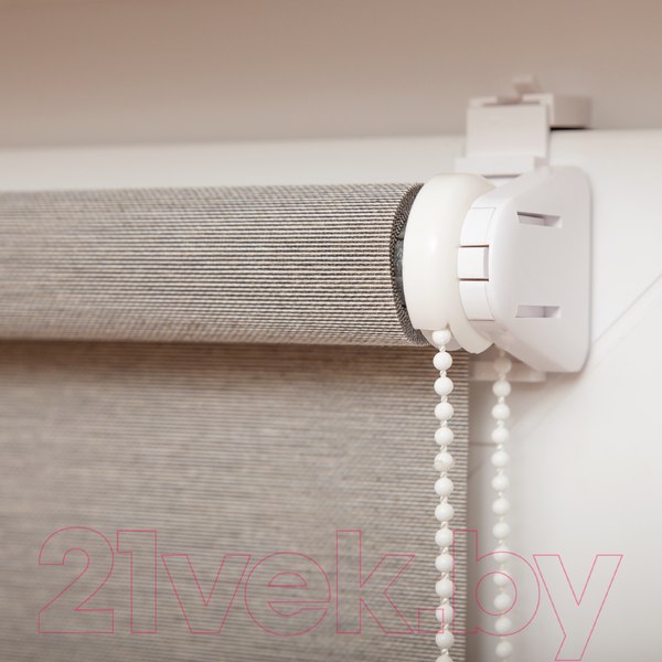 Изображение товара Рулонная штора Lm Decor Шайн LM 42-04 48x160 (бежевый/серый)