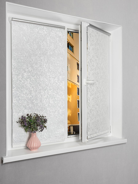 Изображение товара Рулонная штора Lm Decor Саванна LM 88-01 43x160 (белый)