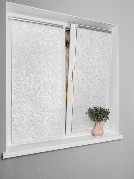 Изображение товара Рулонная штора Lm Decor Саванна LM 88-01 43x160 (белый)