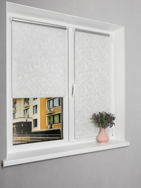 Изображение товара Рулонная штора Lm Decor Саванна LM 88-01 57x160 (белый)