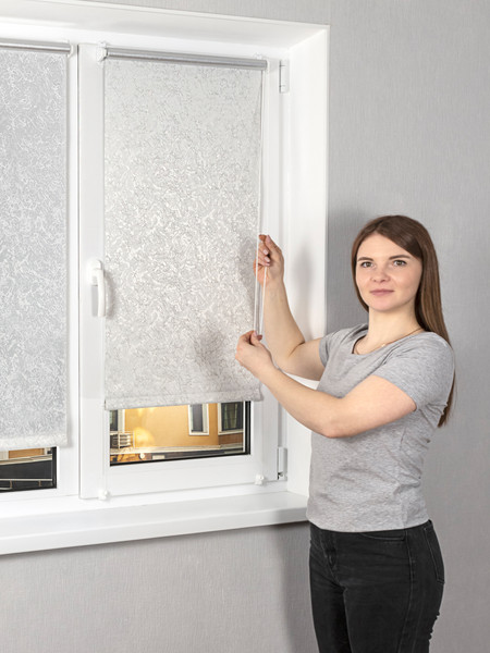 Изображение товара Рулонная штора Lm Decor Саванна LM 88-01 61x160 (белый)