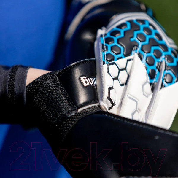 Изображение товара Перчатки вратарские Ingame Freestyle IF-702 (р.6, черный/голубой)