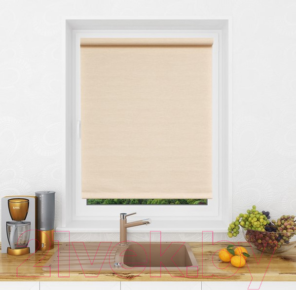 Изображение товара Рулонная штора Lm Decor Шайн LM 42-06 48x160 (кремовый)