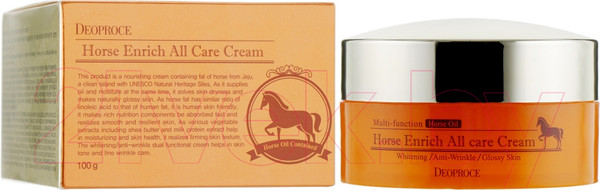 Изображение товара Крем для лица Deoproce Horse Enrich All Care (100мл)