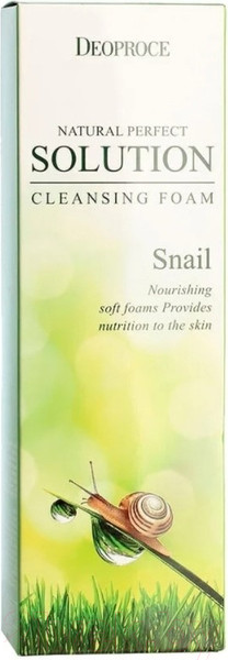 Изображение товара Пенка для умывания Deoproce Natural Perfect Solution Snail (170мл)