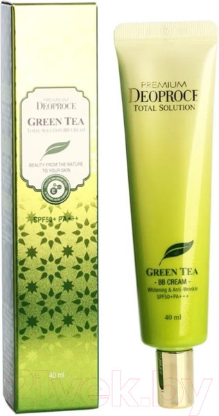 Изображение товара BB-крем Deoproce Premium Greentea Total Solution SPF50 PA+++ (40мл)