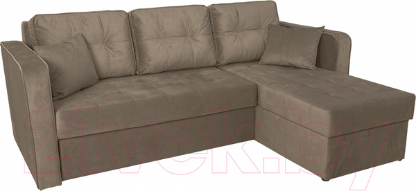 Изображение товара Диван угловой Аквилон Фаворит НПБ (бинго какао)