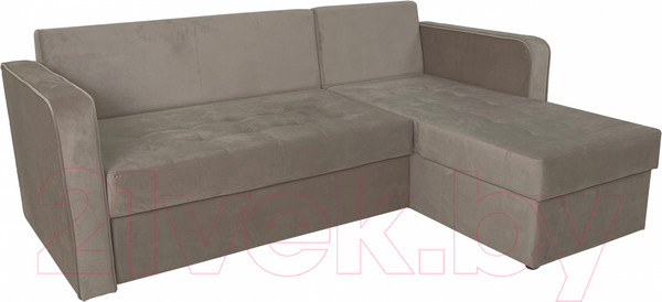 Изображение товара Диван угловой Аквилон Фаворит НПБ (бинго какао)