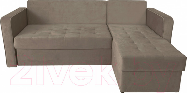 Изображение товара Диван угловой Аквилон Фаворит НПБ (бинго какао)