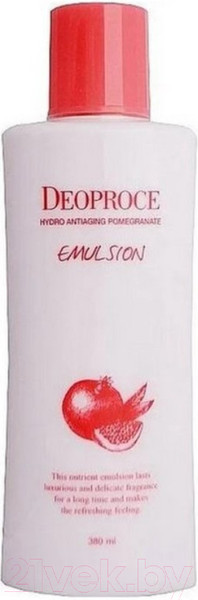 Изображение товара Эмульсия для лица Deoproce Hydro Antiaging Pomergranate (380мл)