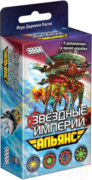 Изображение товара Дополнение к настольной игре Мир Хобби Звездные империи: Альянс / 915360