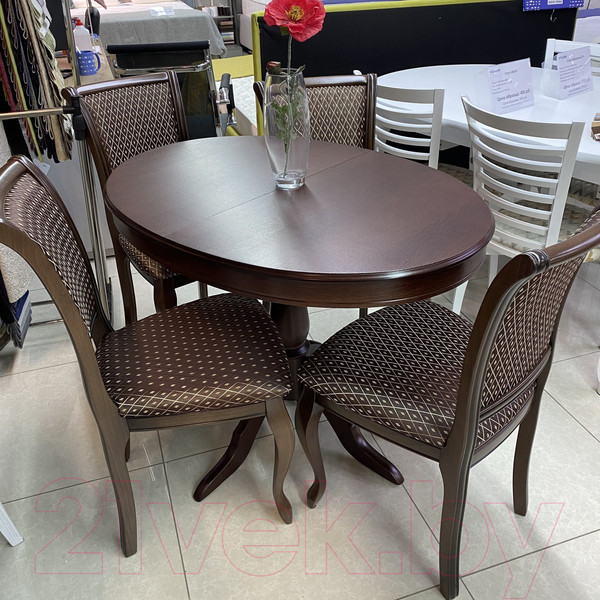 Изображение товара Стул ТехКомПро СМ 10 (бук/тон орех с патиной/ткань 180А)