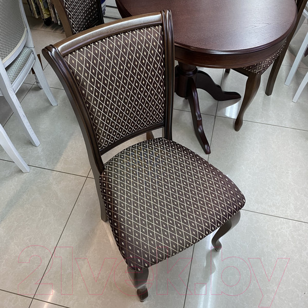 Изображение товара Стул ТехКомПро СМ 10 (бук/тон орех с патиной/ткань 180А)