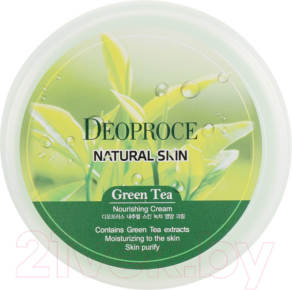Изображение товара Крем для лица Deoproce Natural Skin Green Tea Nourishing (100мл)