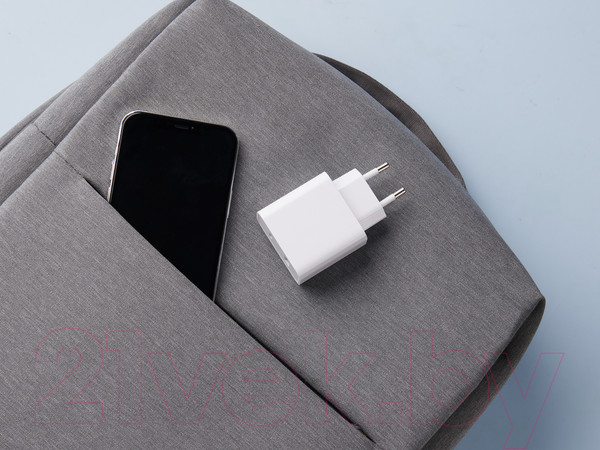 Изображение товара Зарядное устройство сетевое Xiaomi Mi 33W Wall Charger Type-A+Type-C EU / BHR4996GL
