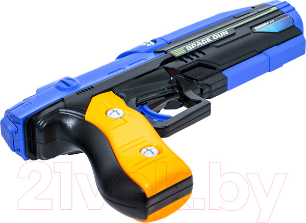 Изображение товара Бластер игрушечный Bondibon Оружейник / ВВ4887 (фиолетовый)