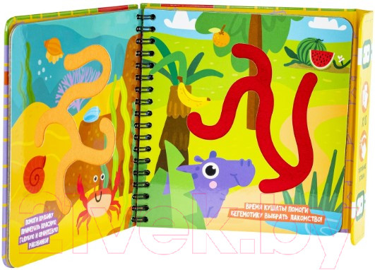 Изображение товара Развивающая книга Bondibon Тактильные лабиринты / ВВ5029