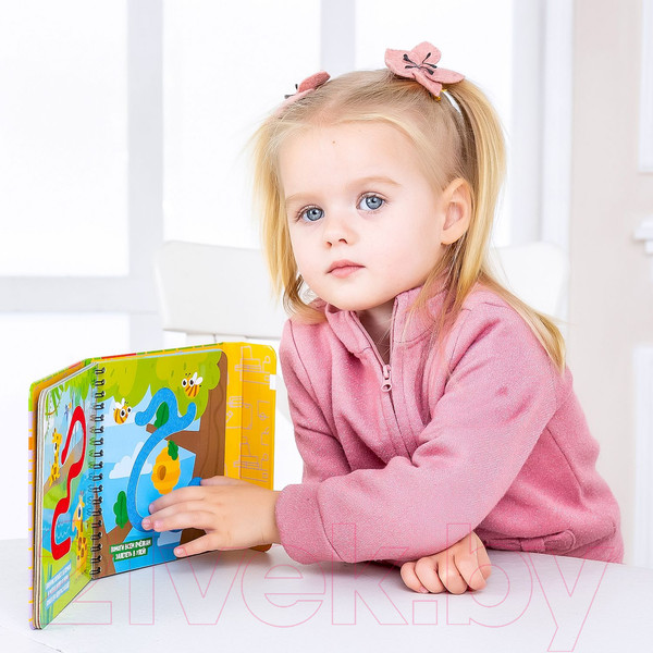 Изображение товара Развивающая книга Bondibon Тактильные лабиринты / ВВ5029