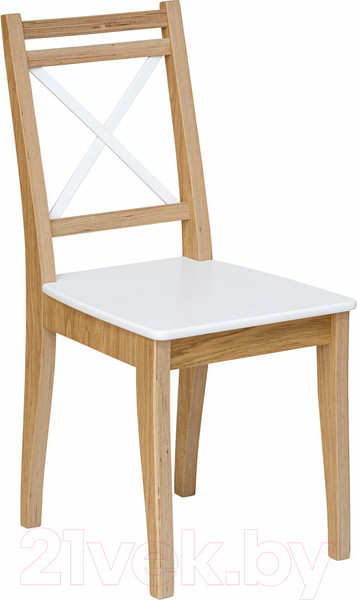 Изображение товара Стул Folium Марк 1 / M1O4902/R9003 (шпон дуба/белый)