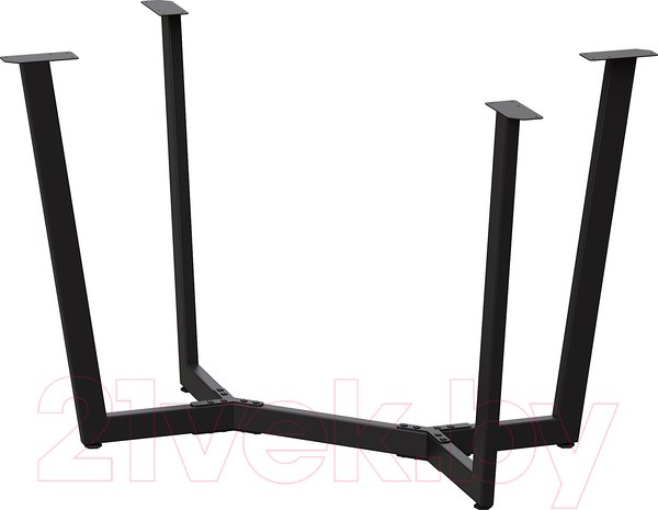 Изображение товара Подстолье Millwood Мюнхен 160x80 (черный металл)