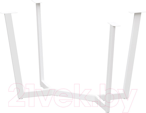 Изображение товара Подстолье Millwood Мюнхен 130x80 (белый металл)