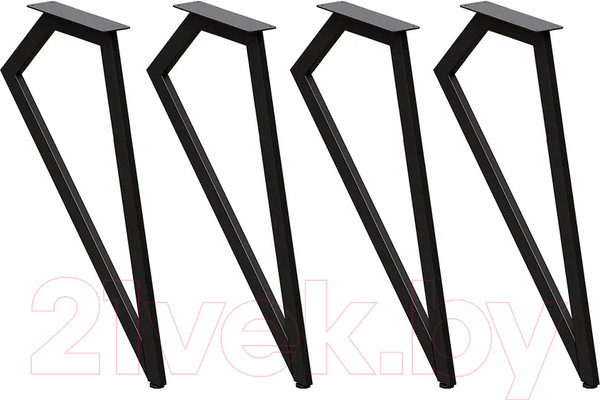 Изображение товара Подстолье Millwood Женева (черный металл)