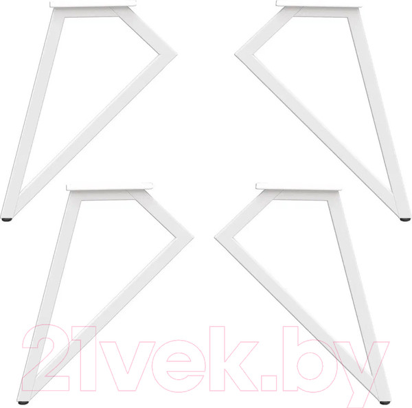 Изображение товара Подстолье Millwood Женева (белый металл)