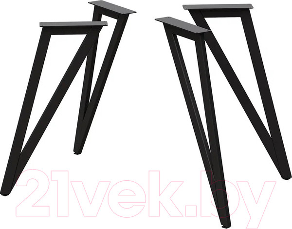 Изображение товара Подстолье Millwood Женева 2 (черный металл)