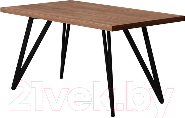 Изображение товара Подстолье Millwood Женева 2 (черный металл)