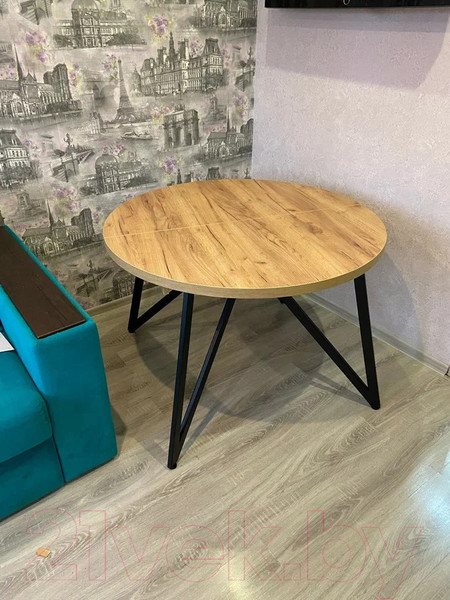 Изображение товара Подстолье Millwood Женева 2 (черный металл)