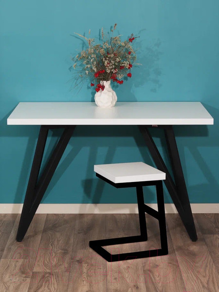 Изображение товара Подстолье Millwood Женева 2 (черный металл)