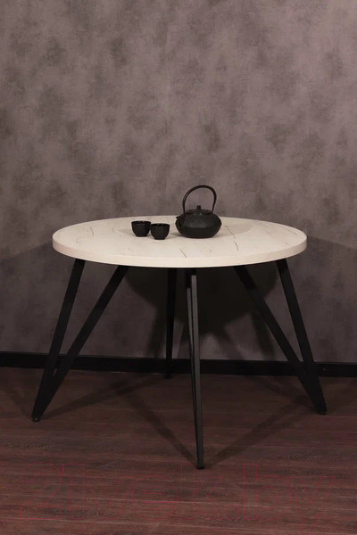 Изображение товара Подстолье Millwood Женева 2 (черный металл)