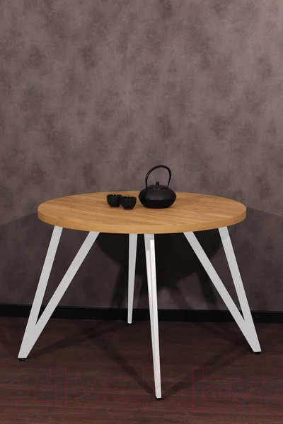 Изображение товара Подстолье Millwood Женева 2 (белый металл)