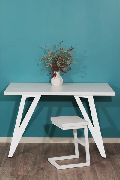 Изображение товара Подстолье Millwood Женева 2 (белый металл)